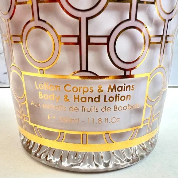 Baobab Woman Hand & Body Lotion, 350ml - 11.8oz, Glass Bottle - New, No Box
